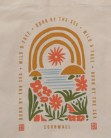Tropical Arch Shoppers Bag in Natural
