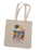 Postcard Shoppers Bag in Natural