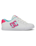 Chelsea Shoes in White, Crazy Pink & Blue