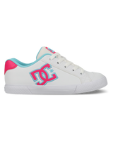 Chelsea Shoes in White, Crazy Pink & Blue