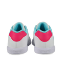 The DC Shoes Womens Chelsea Shoes in White, Crazy Pink & Blue