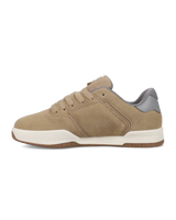Central Shoes in Tan & Off White
