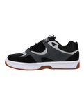 The DC Shoes Mens Kalynx Zero Shoes in Black, Grey & Grey
