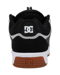 The DC Shoes Mens Kalynx Zero Shoes in Black, Grey & Grey