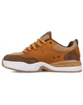 The DC Shoes Mens Ascend S Shoes in Brown & White