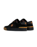 Teknic S Shoes in Black, Black & Gum