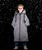 Kids Advance Long Sleeved Snow in Alpine Charcoal Black
