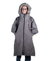 Kids Advance Long Sleeved Snow in Alpine Charcoal Black
