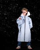 Kids Advance Long Sleeved Snow in Alpine Ice Blue