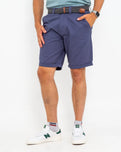 Belted Chino Walkshorts in Powder Blue