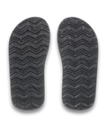 The Quiksilver Boys Boys Monkey Abyss Flip Flops in Grey