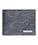 The Quiksilver Mens Freshness Wallet in Black Camostrokes