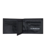 The Quiksilver Mens Freshness Wallet in Black Camostrokes