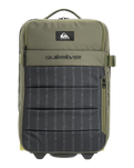 The Quiksilver Horizon Wheelie Luggage Bag in Black Omniphase