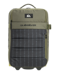 The Quiksilver Horizon Wheelie Luggage Bag in Black Omniphase