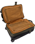 The Quiksilver Horizon Wheelie Luggage Bag in Black Omniphase