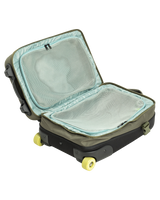 The Quiksilver Horizon Wheelie Luggage Bag in Black Omniphase