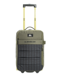 The Quiksilver Horizon Wheelie Luggage Bag in Black Omniphase