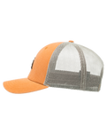 The Quiksilver Mens Grounder Trucker Cap in Bran