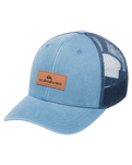 The Quiksilver Mens Down The Hatch Cap in Coronet Blue