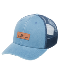 The Quiksilver Mens Down The Hatch Cap in Coronet Blue