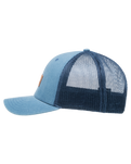 The Quiksilver Mens Down The Hatch Cap in Coronet Blue