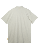 The Quiksilver Mens DNA Polo Shirt in Fog
