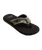 Monkey Abyss Flip Flops in Green, Brown & Black