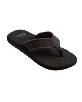 Monkey Abyss Flip Flops in Black & Brown
