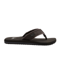 Monkey Abyss Flip Flops in Black & Brown