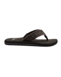 Monkey Abyss Flip Flops in Black & Brown