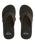 Monkey Abyss Flip Flops in Black & Brown