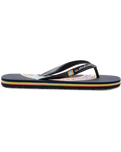 The Quiksilver Mens Molokai Art Flip Flops in Blue & Orange