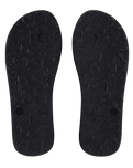 The Quiksilver Mens Molokai Art Flip Flops in Blue & Orange