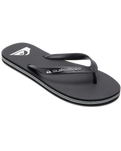 The Quiksilver Mens Molokai Core Flip Flops in Black