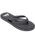 The Quiksilver Mens Molokai Core Flip Flops in Black