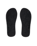 The Quiksilver Mens Molokai Core Flip Flops in Black
