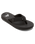 The Quiksilver Mens Rivi III Flip Flops in Black
