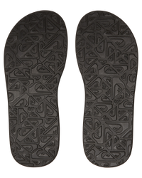 The Quiksilver Mens Rivi III Flip Flops in Black