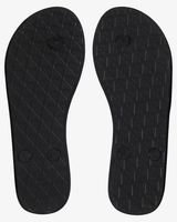 The Roxy Womens Viva IV Flip Flops in Black Smooth