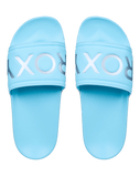 Slippy II Sliders in Tanger Turquoise