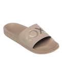 The Roxy Womens Slippy II Sliders in Taupe