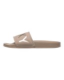 The Roxy Womens Slippy II Sliders in Taupe