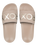 The Roxy Womens Slippy II Sliders in Taupe