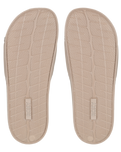 The Roxy Womens Slippy II Sliders in Taupe