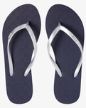 The Roxy Womens Viva Tone II Flip Flops in Silver