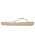 The Roxy Womens Viva Jelly Flip Flops in Champagne