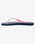 The Roxy Womens Viva Gradient Flip Flops in Navy & Orange