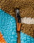Fairbanks Full Zip Fleece Jacket in Mountain Sunset Multi