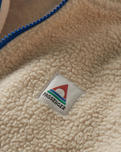 The Passenger Womens Fairbanks 2.0 Full Zip Fleece Jacket in Oatmeal